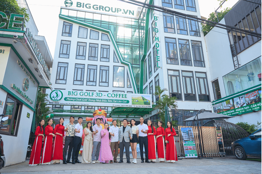 Big Group Holdings khai trương phòng Golf 3D tại Lào Cai – Nâng tầm trải nghiệm cho khách hàng hệ thống Big Hotel